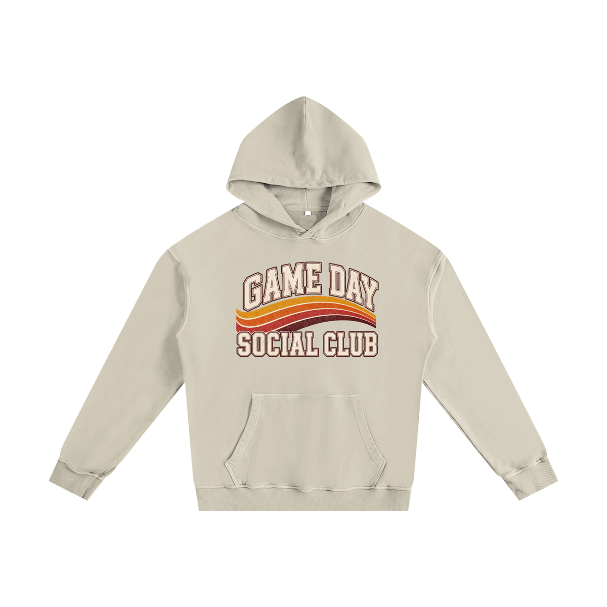 Game Day Social Club Vintage Washed Hoodie