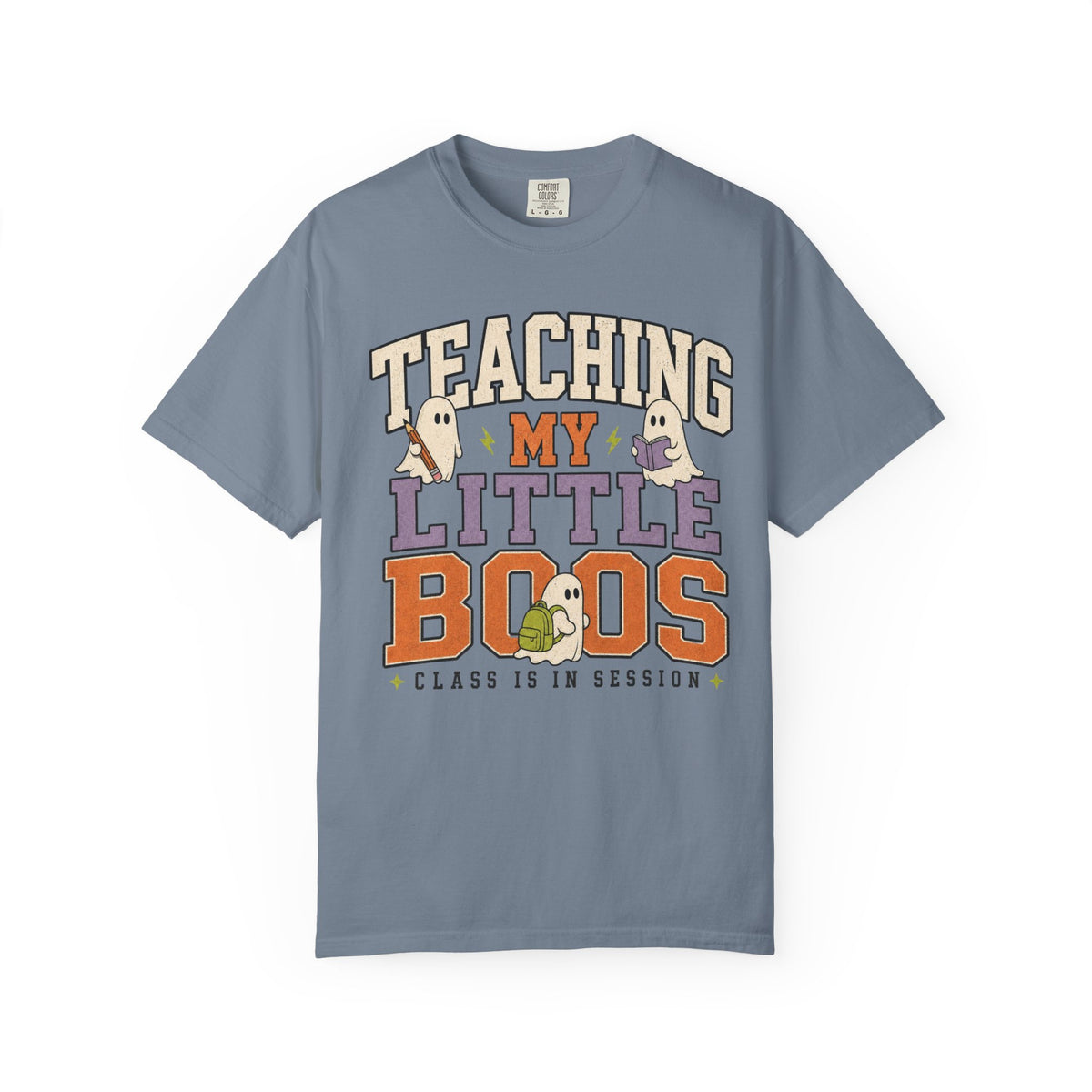 Teaching My Little Boos T-Shirt — Cute Halloween Teacher Tee