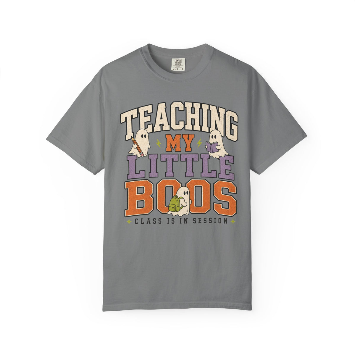 Teaching My Little Boos T-Shirt — Cute Halloween Teacher Tee