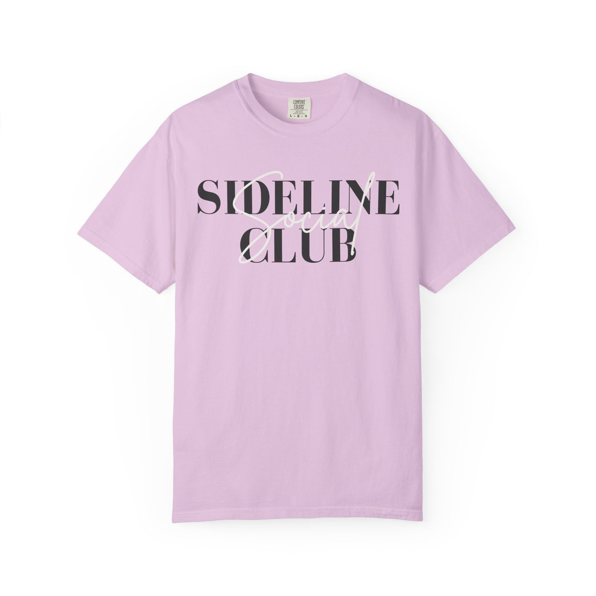 Sideline Social Club Shirt | Baseball Mom Shirt | Soccer Mom Tee | Football Mom Gift | Soft Graphic Tee | Sports Mom Apparel Game Day Shirt