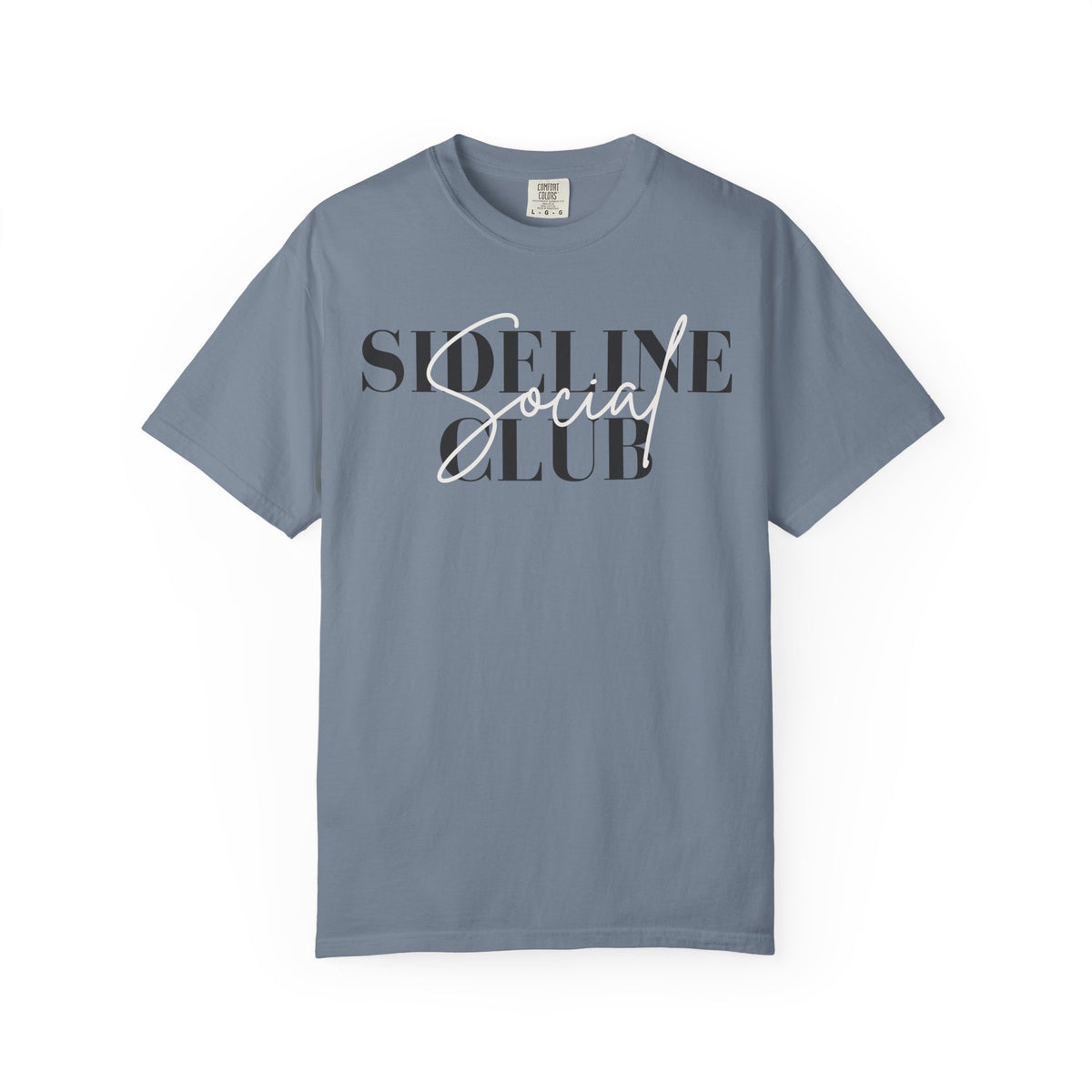 Sideline Social Club Shirt | Baseball Mom Shirt | Soccer Mom Tee | Football Mom Gift | Soft Graphic Tee | Sports Mom Apparel Game Day Shirt