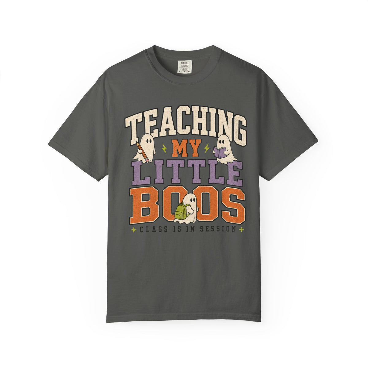Teaching My Little Boos T-Shirt — Cute Halloween Teacher Tee