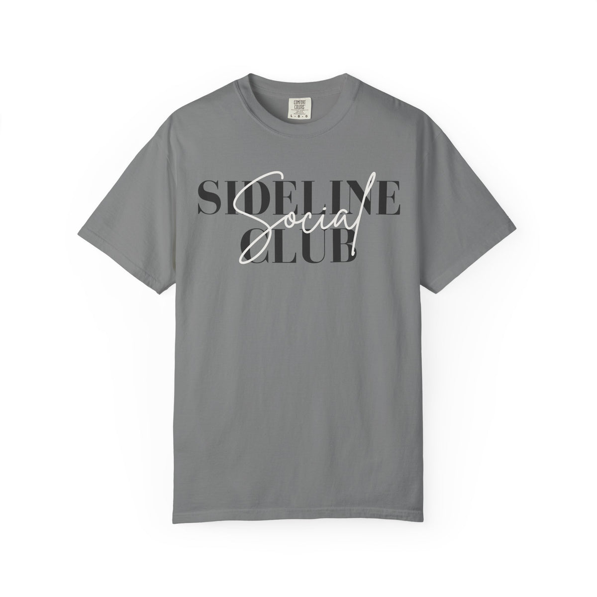 Sideline Social Club Shirt | Baseball Mom Shirt | Soccer Mom Tee | Football Mom Gift | Soft Graphic Tee | Sports Mom Apparel Game Day Shirt