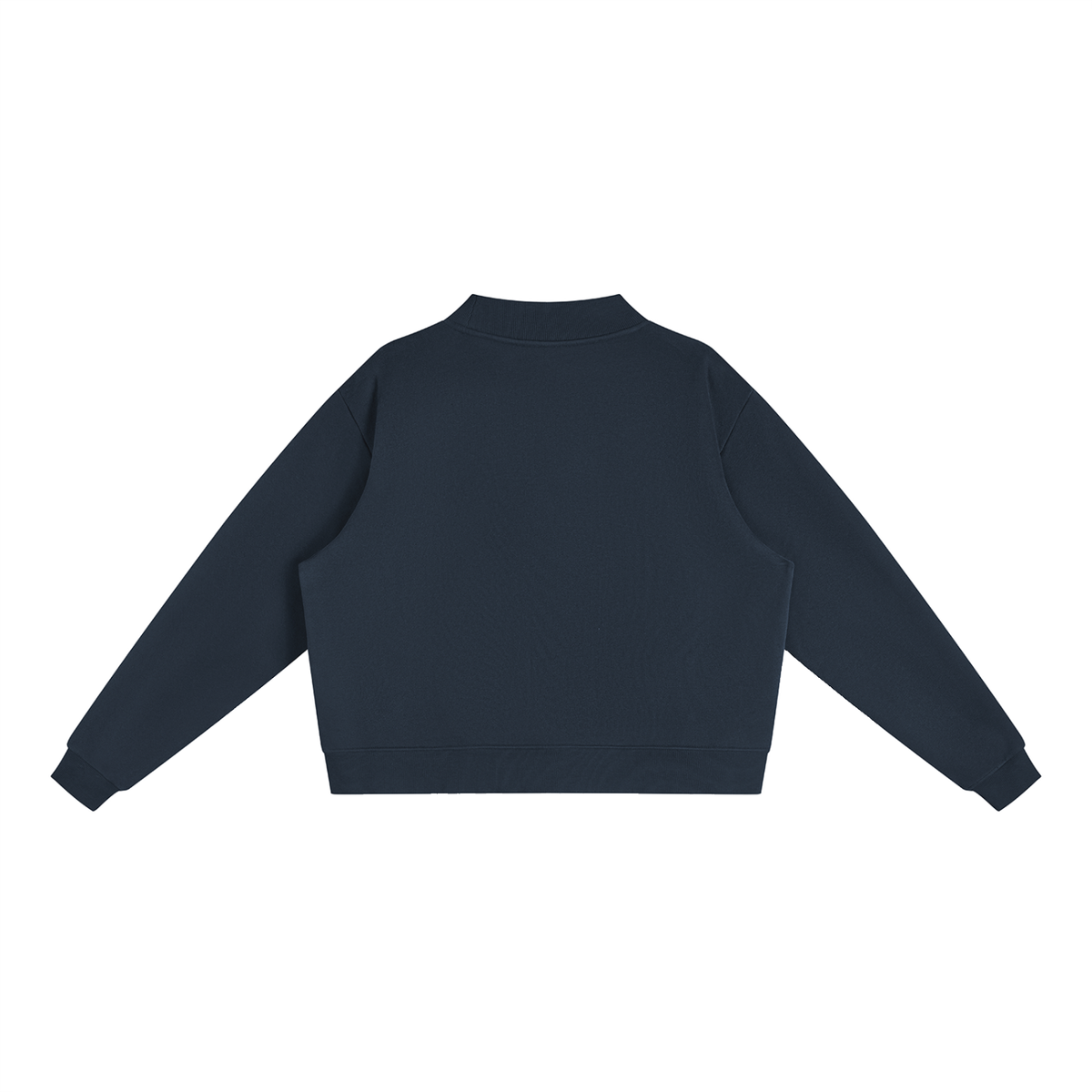 VIKINGS Essential Fleece Mock-Neck Crew Sweatshirt