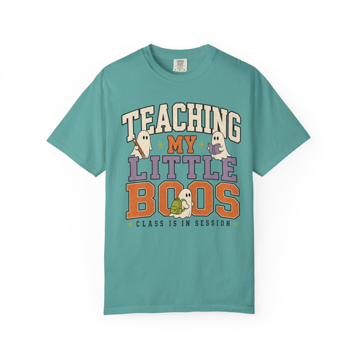 Teaching My Little Boos T-Shirt — Cute Halloween Teacher Tee