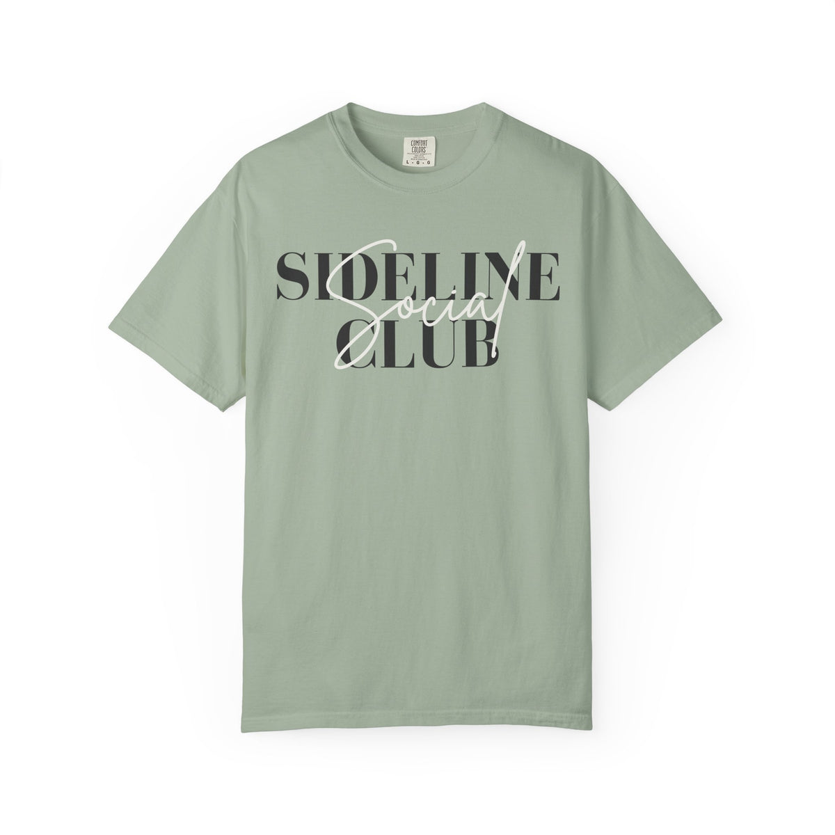 Sideline Social Club Shirt | Baseball Mom Shirt | Soccer Mom Tee | Football Mom Gift | Soft Graphic Tee | Sports Mom Apparel Game Day Shirt
