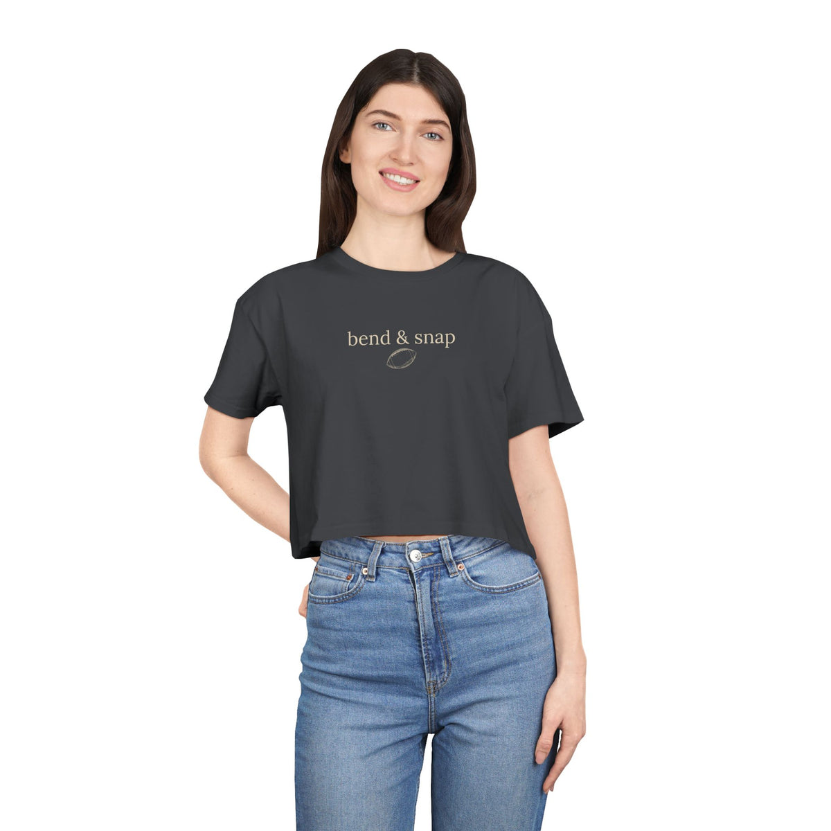 Bend & Snap Football Shirt | Minimalist Football Mom Tee | Game Day Shirt | Sideline Style | Sports Mom Gift
