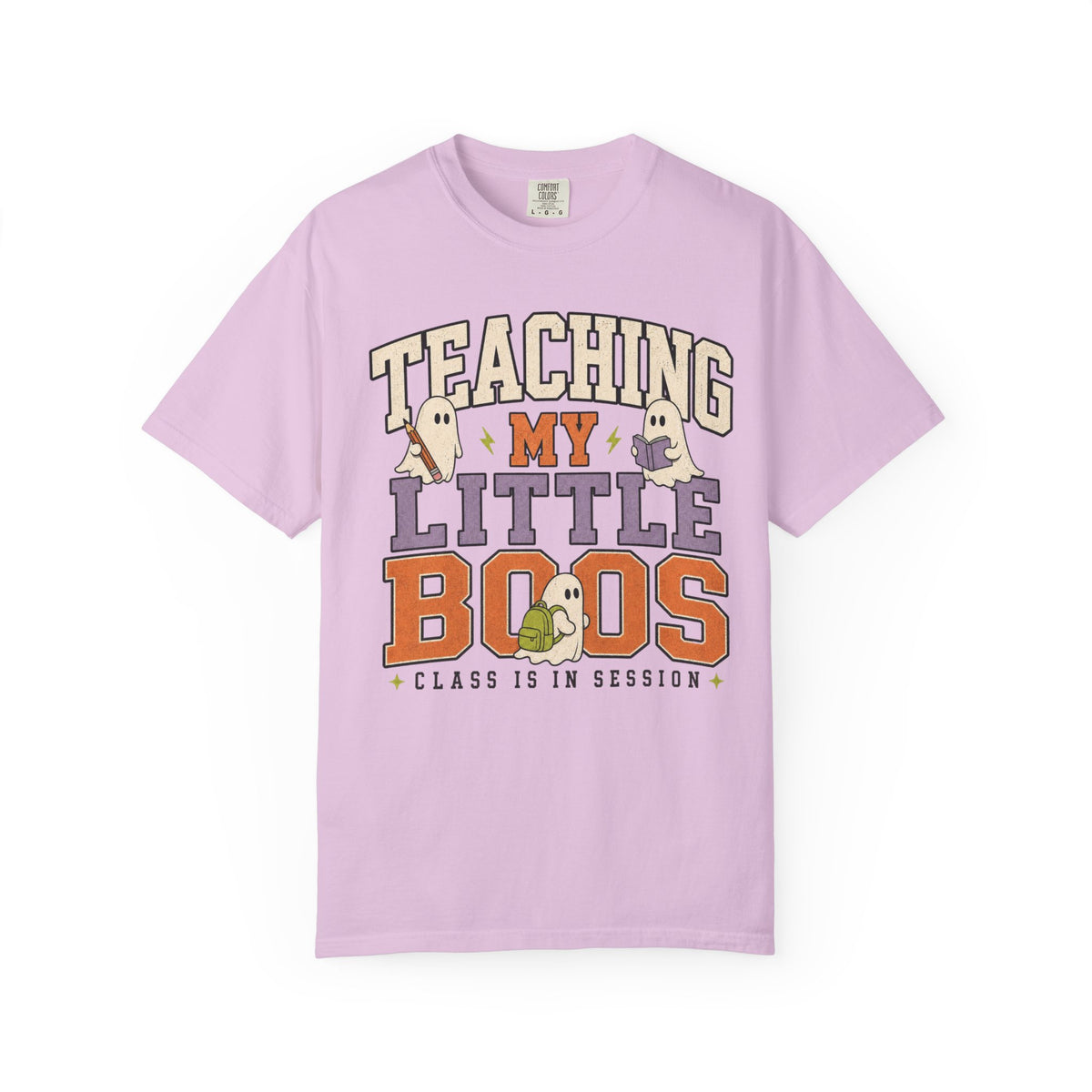 Teaching My Little Boos T-Shirt — Cute Halloween Teacher Tee