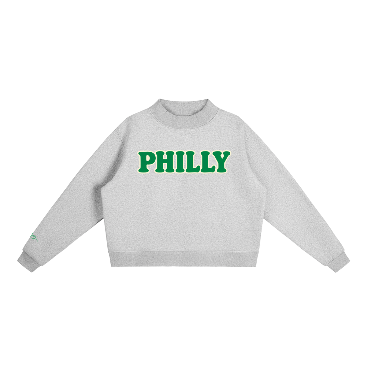 Philly Go Birds Retro Mockneck – Front + Back Design