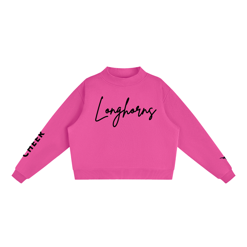Longhorns Cheer Oversized Mockneck | $12 Back to the Team!