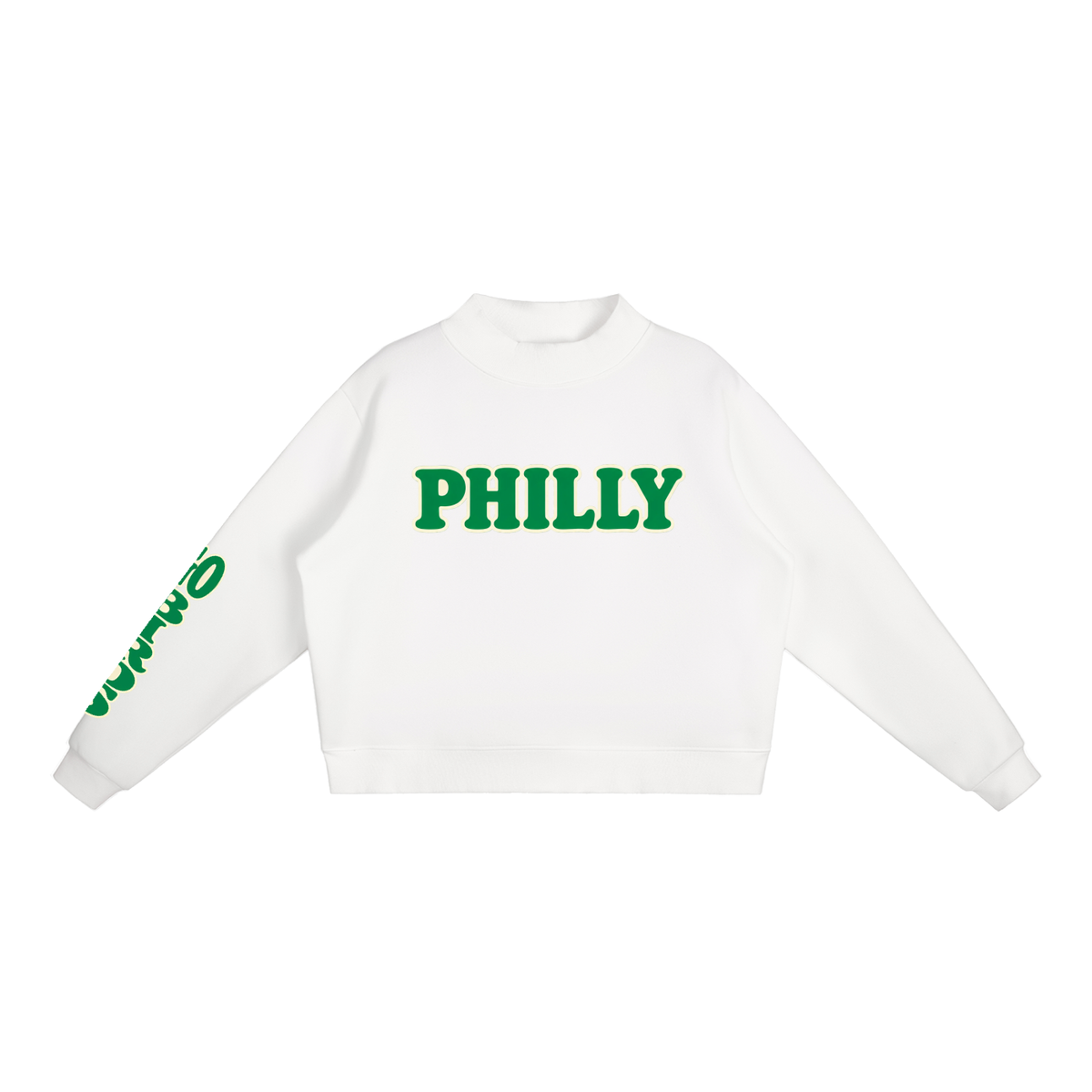 Philly Go Birds Retro Mockneck Sweatshirt