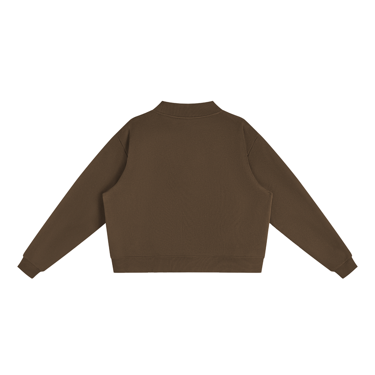Adult Muted Drip Football Crewneck